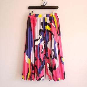 Colorful Pleated/Accordion Skirt